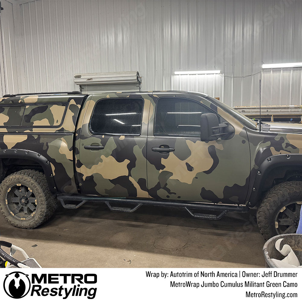 cumulus camo truck wrap