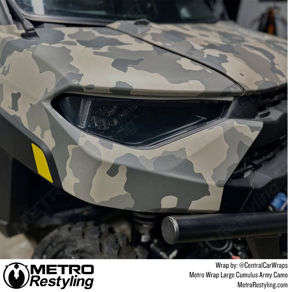 polaris ranger with army camo wrap