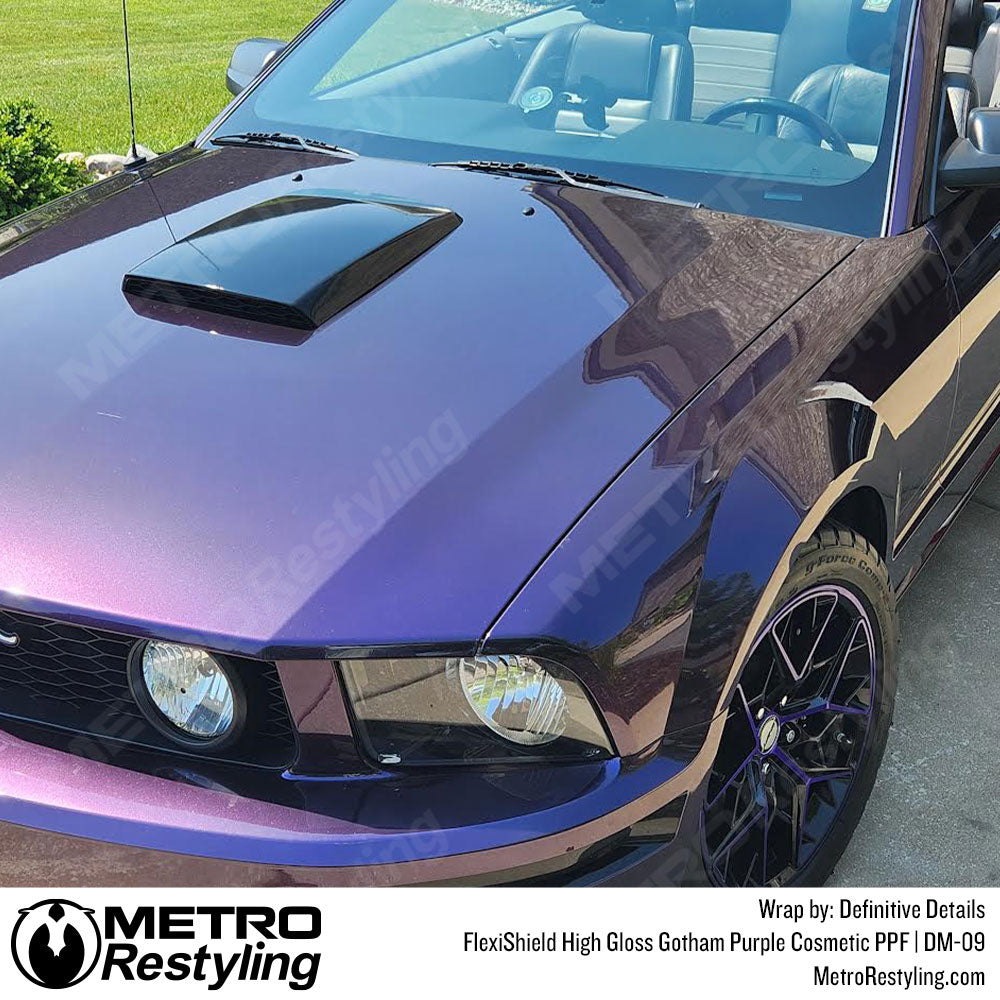 Purple Mustang PPF