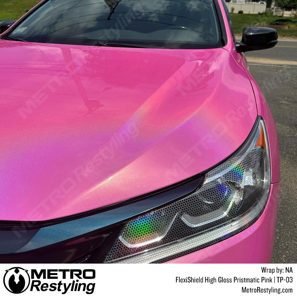 Pink PPF car wrap