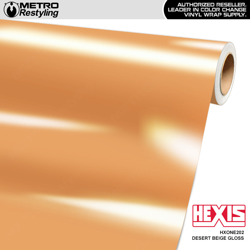 Hexis Gloss Desert Beige Vinyl Wrap | HXONE202