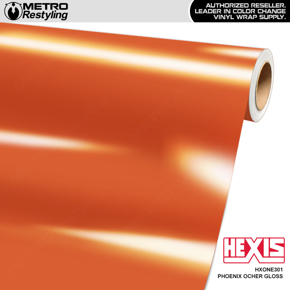 Hexis Gloss Pheonix Ocher Vinyl Wrap | HXONE301