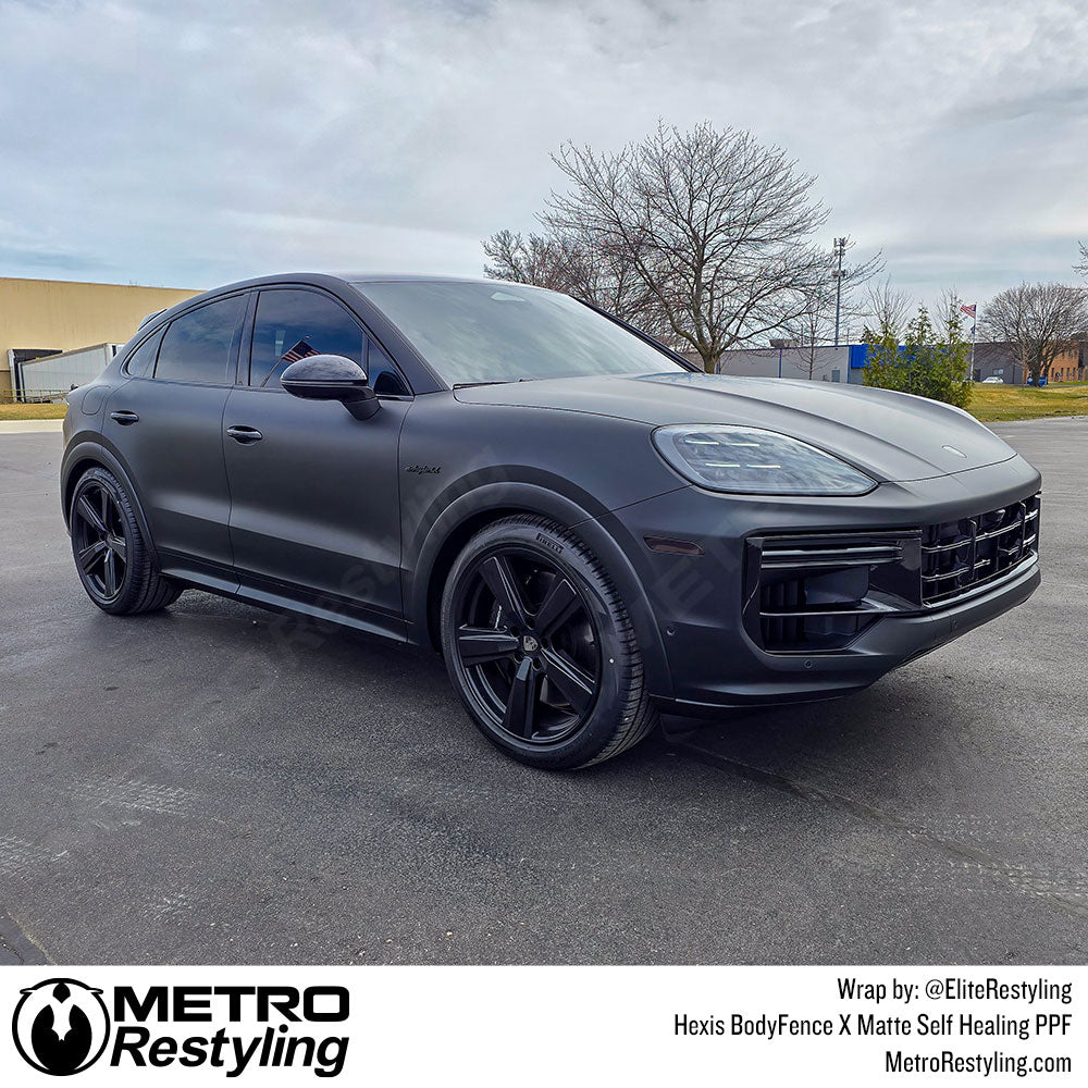 matte ppf porsche