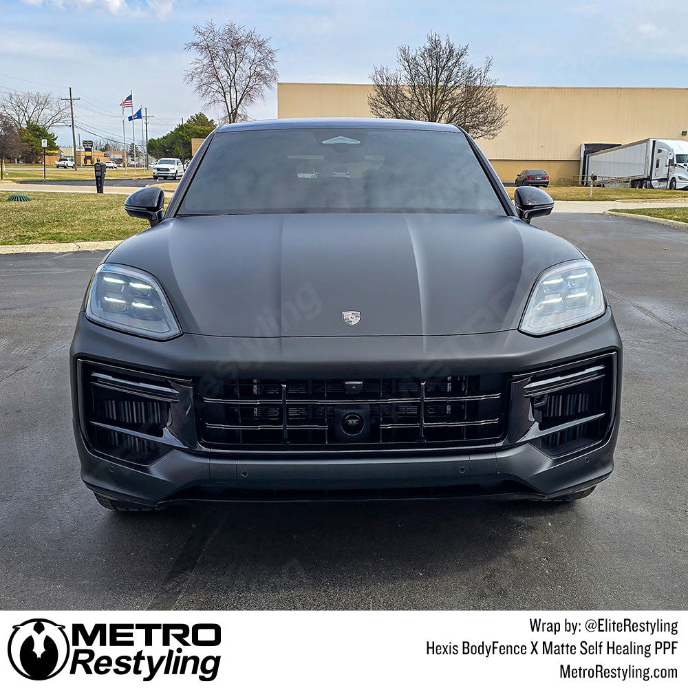 matte ppf porsche