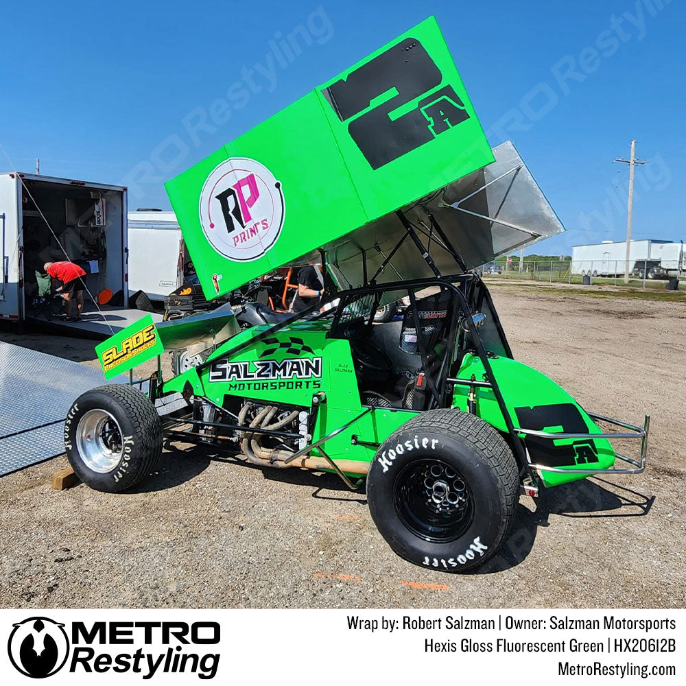 Green vinyl wrap