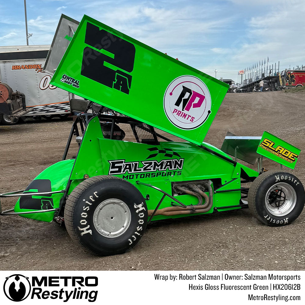 Gloss Fluorescent Green - Hexis | Metro Restyling