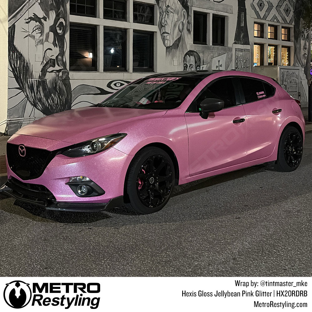 Gloss Jellybean Pink Glitter - Hexis | Metro Restyling