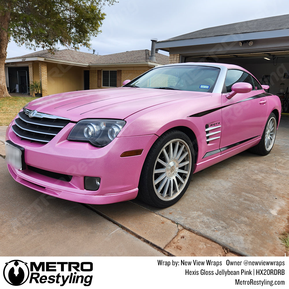 Wrap: Hexis Gloss Indian Pink Glitter Wrapped by: @wrapitup_la