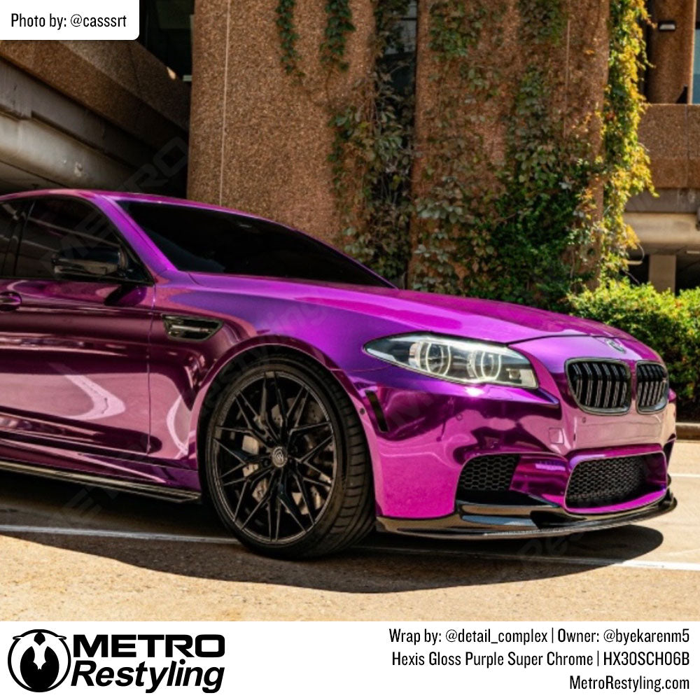 Gloss Purple Super Chrome - Hexis | Metro Restyling