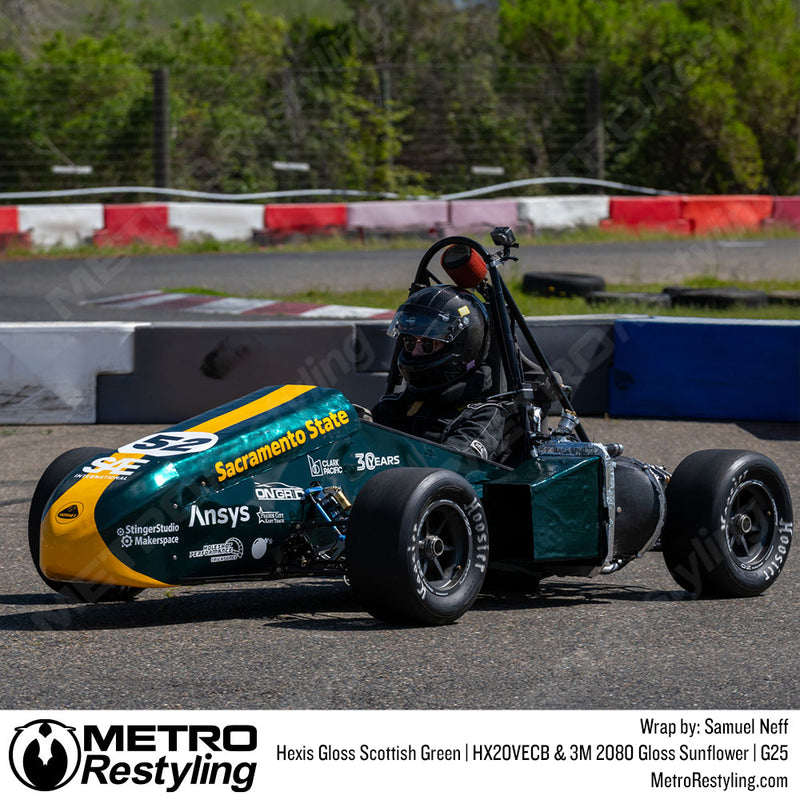 Gloss Scottish Green - Hexis | Metro Restyling