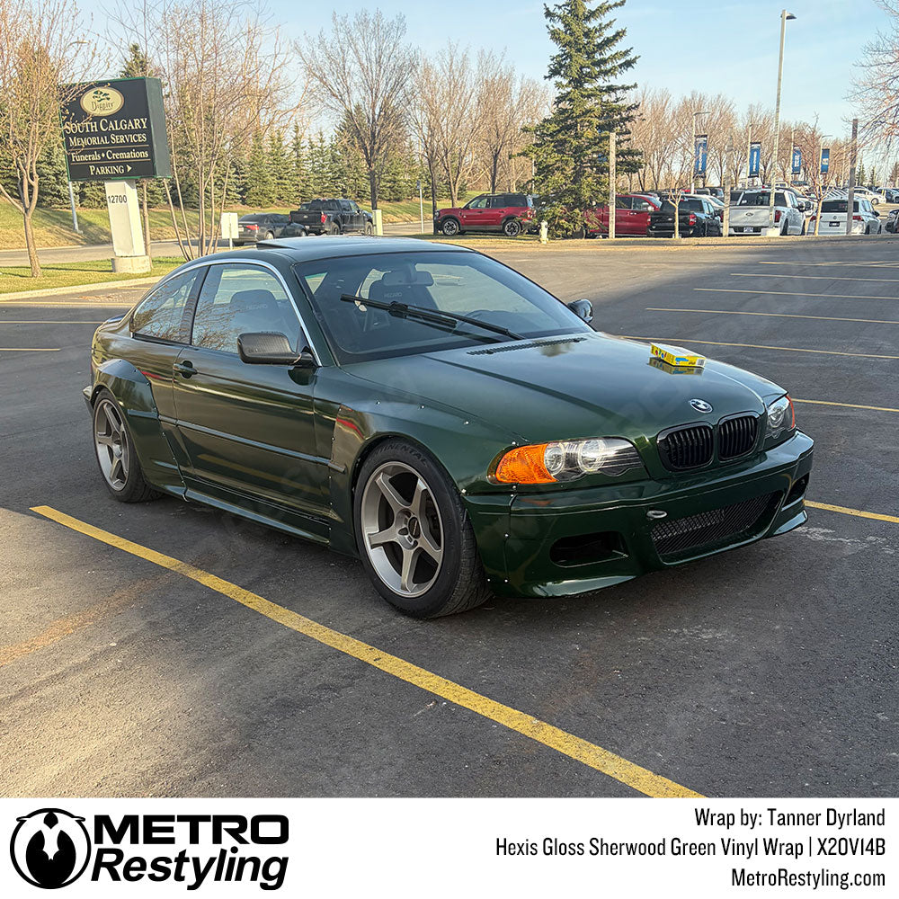 bmw sherwood green forest green wrap