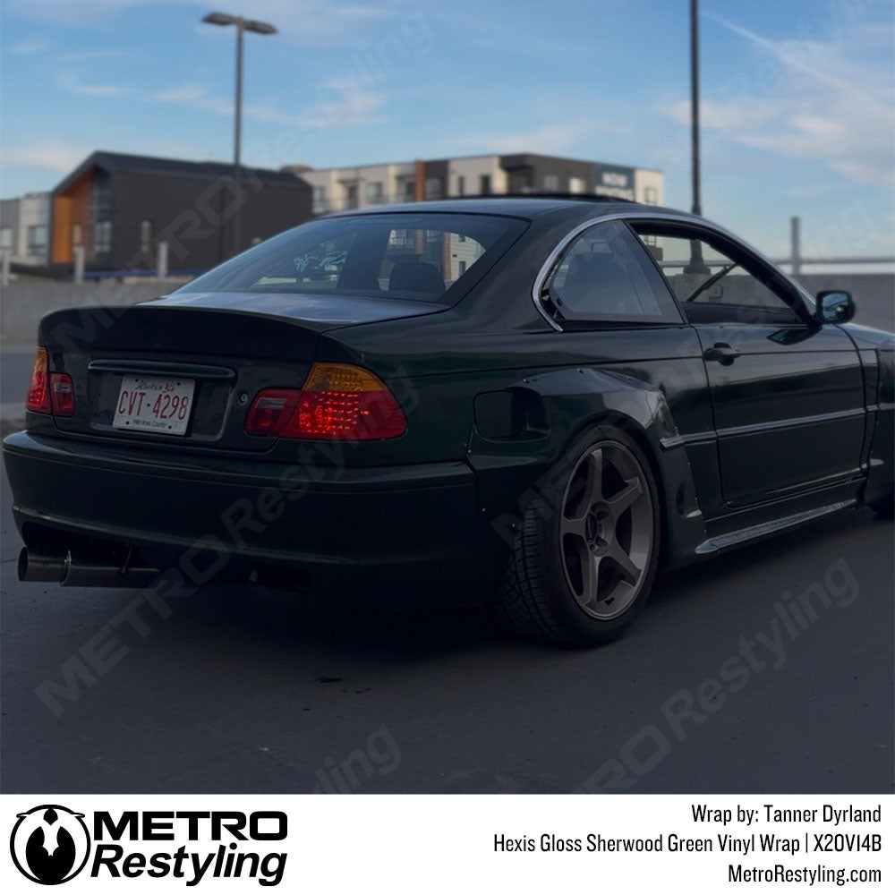 bmw sherwood green forest green wrap