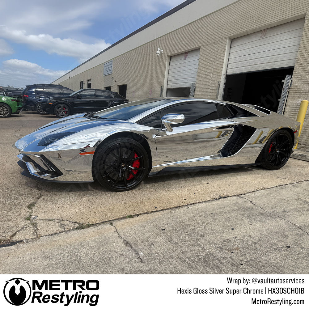 chrome lambo wrap