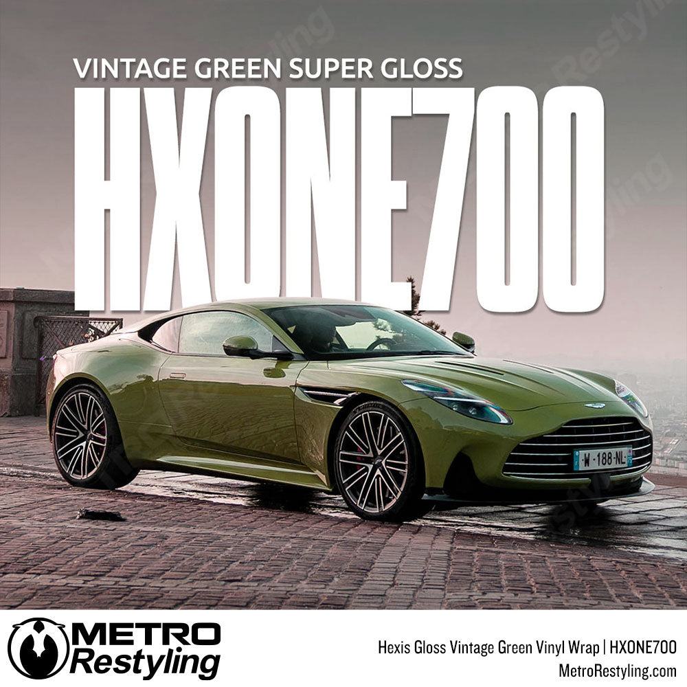 gloss vintage green wrap hexis hxone