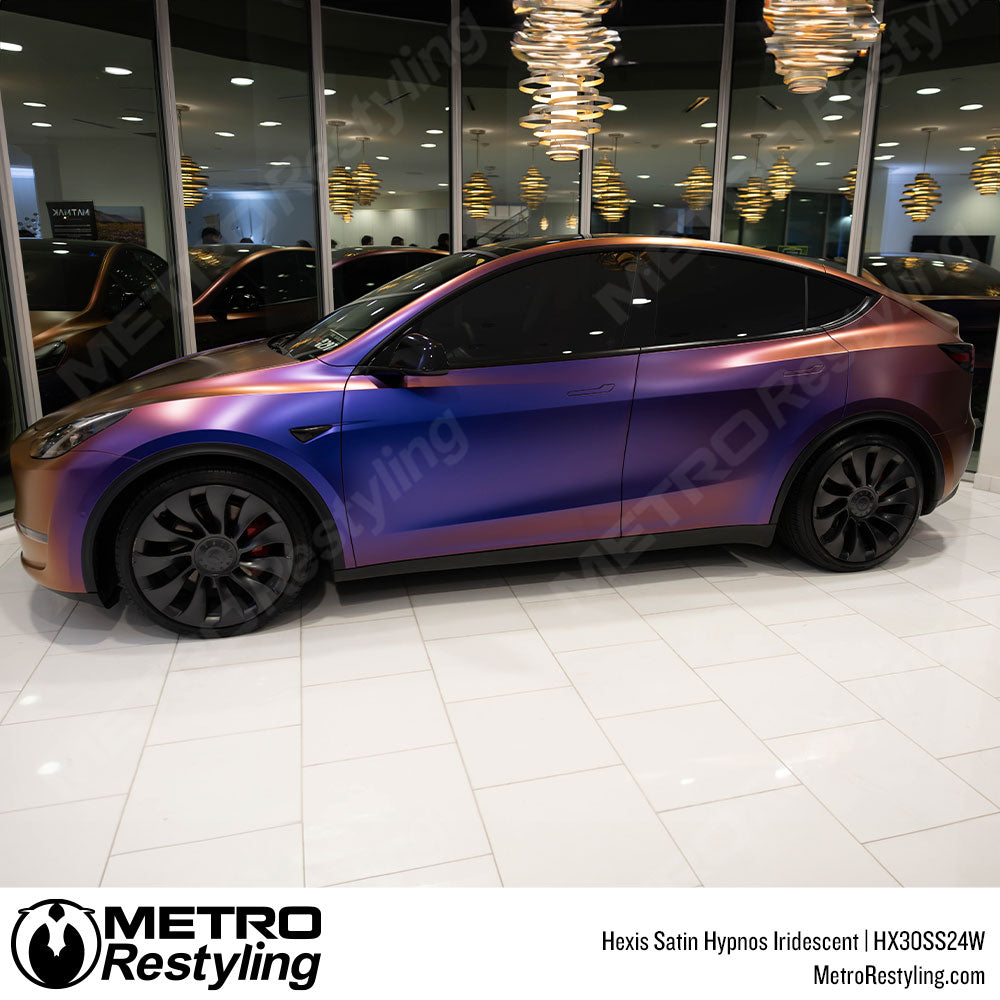 Iridescent Tesla Wrap