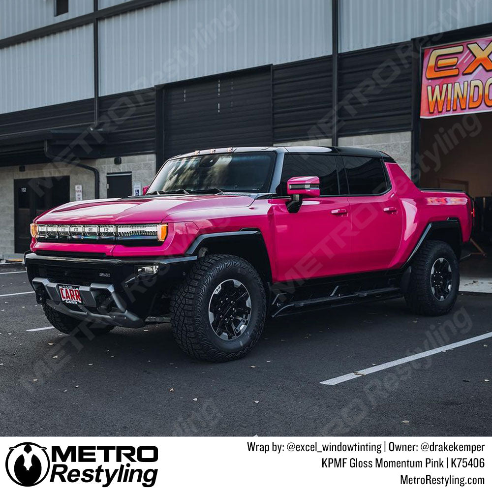 pink hummer wrap