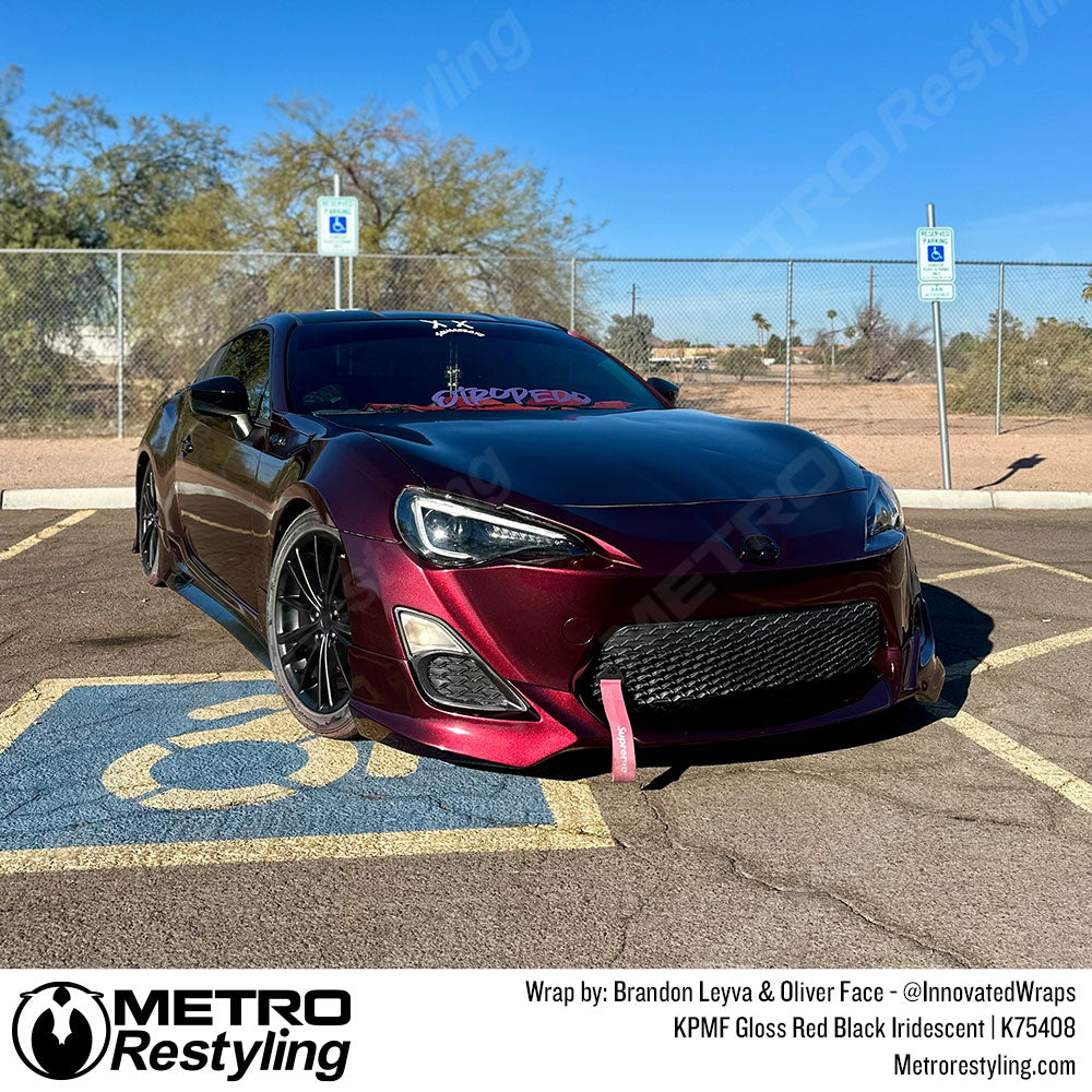 red scion frs wrap