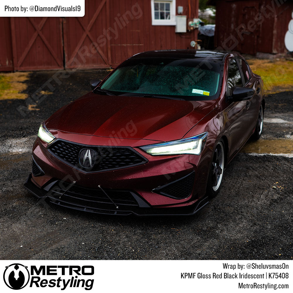 Gloss Red Black Iridescent - KPMF | Metro Restyling Gloss Red Black Iridescent - KPMF | Metro Restyling