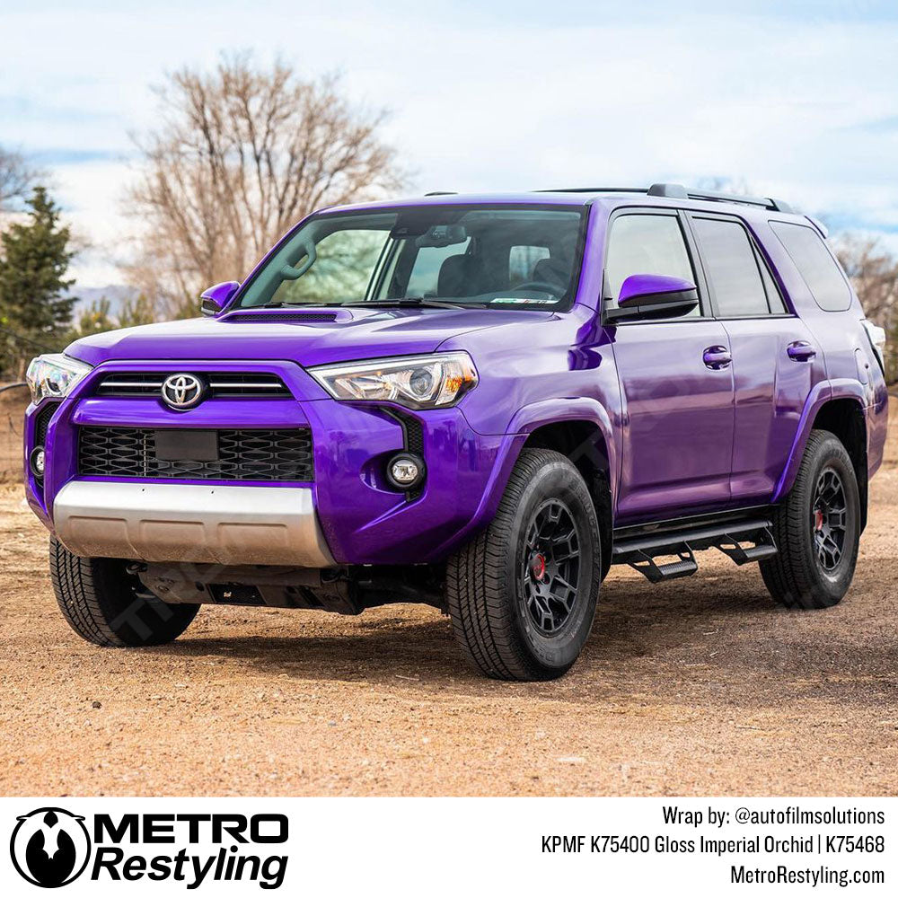 Purple Toyota 4Runner Wrap