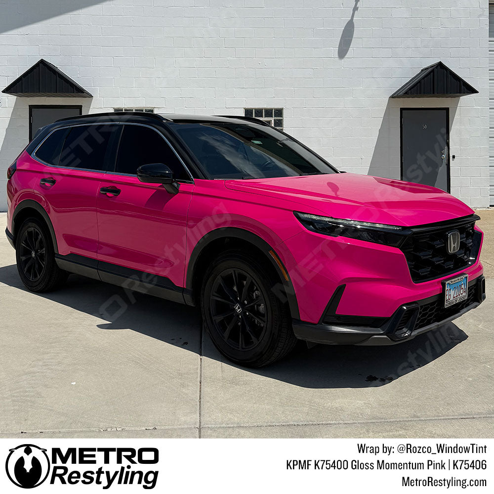 Pink Honda CRV Wrap