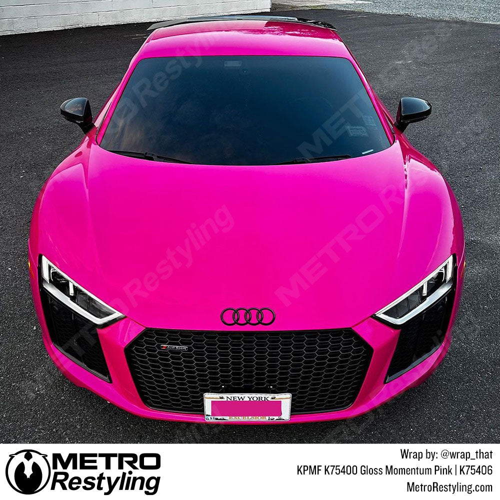 Pink Audi R8 Wrap