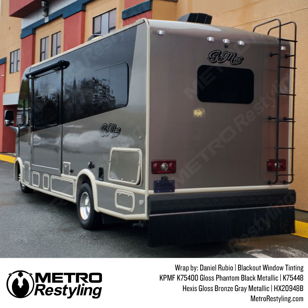 bronze gray rv wrap