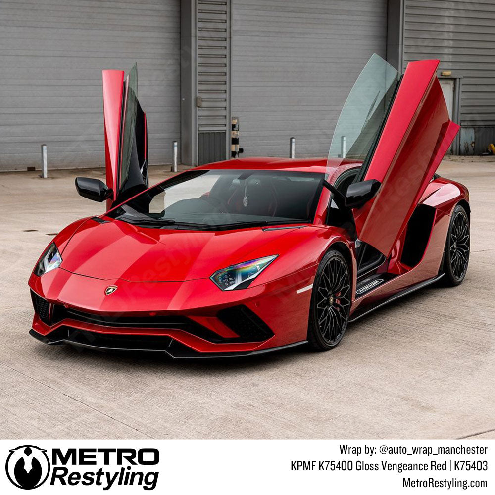 洋楽 G-RAPCONDITION RED Gloss Vengeance Red - KPMF | Metro Restyling