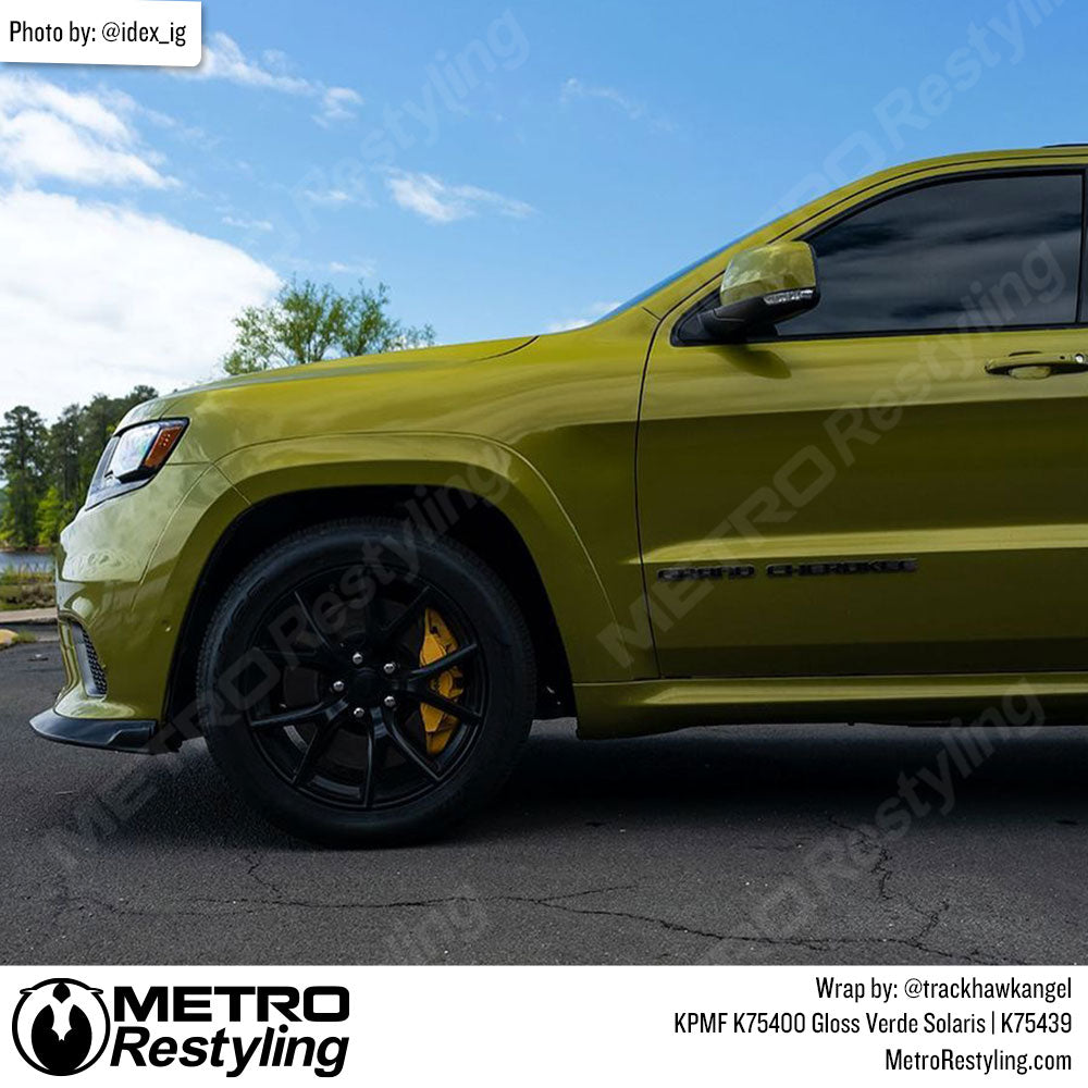 Gloss Green Jeep Grand Cherokee Wrap