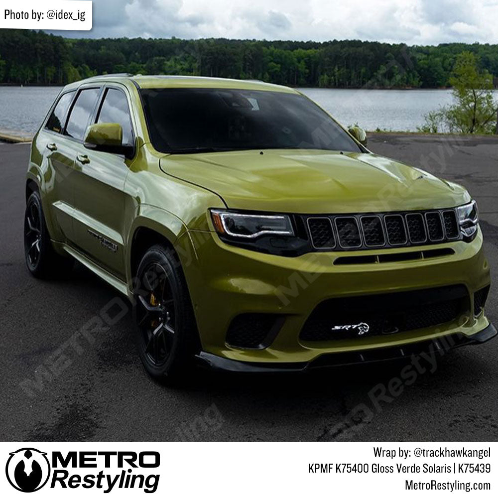Gloss Green Jeep Grand Cherokee Wrap