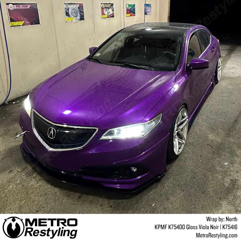 KPMF K75400 Gloss Viola Noir Vinyl Wrap | K75416