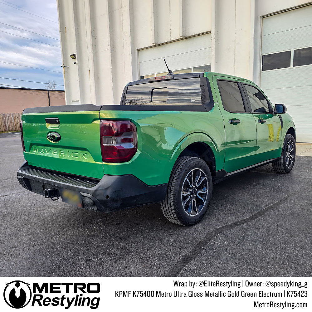 Metro Ultra Gloss Metallic Gold Green Electrum - KPMF | Metro