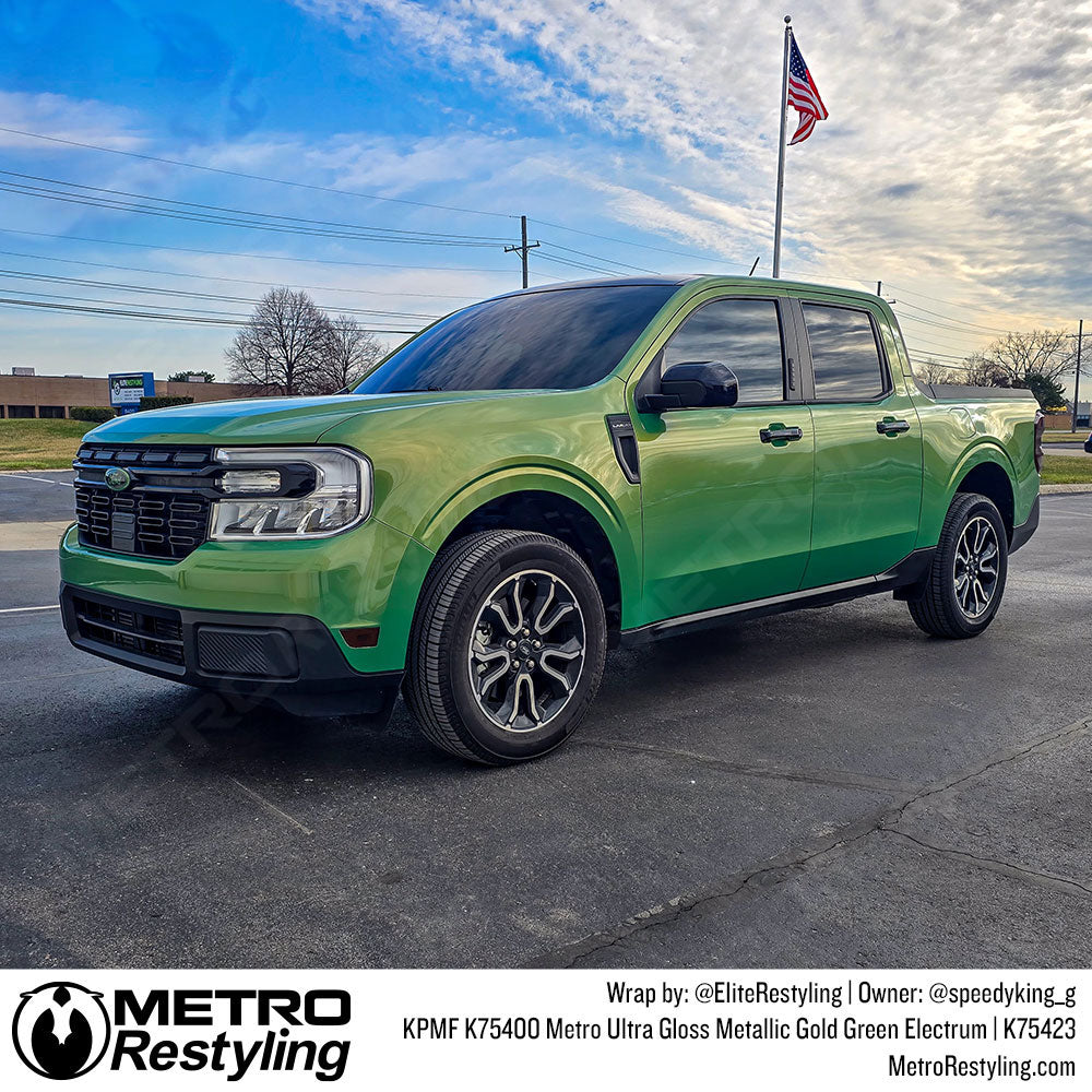 Metro Ultra Gloss Metallic Gold Green Electrum - KPMF | Metro
