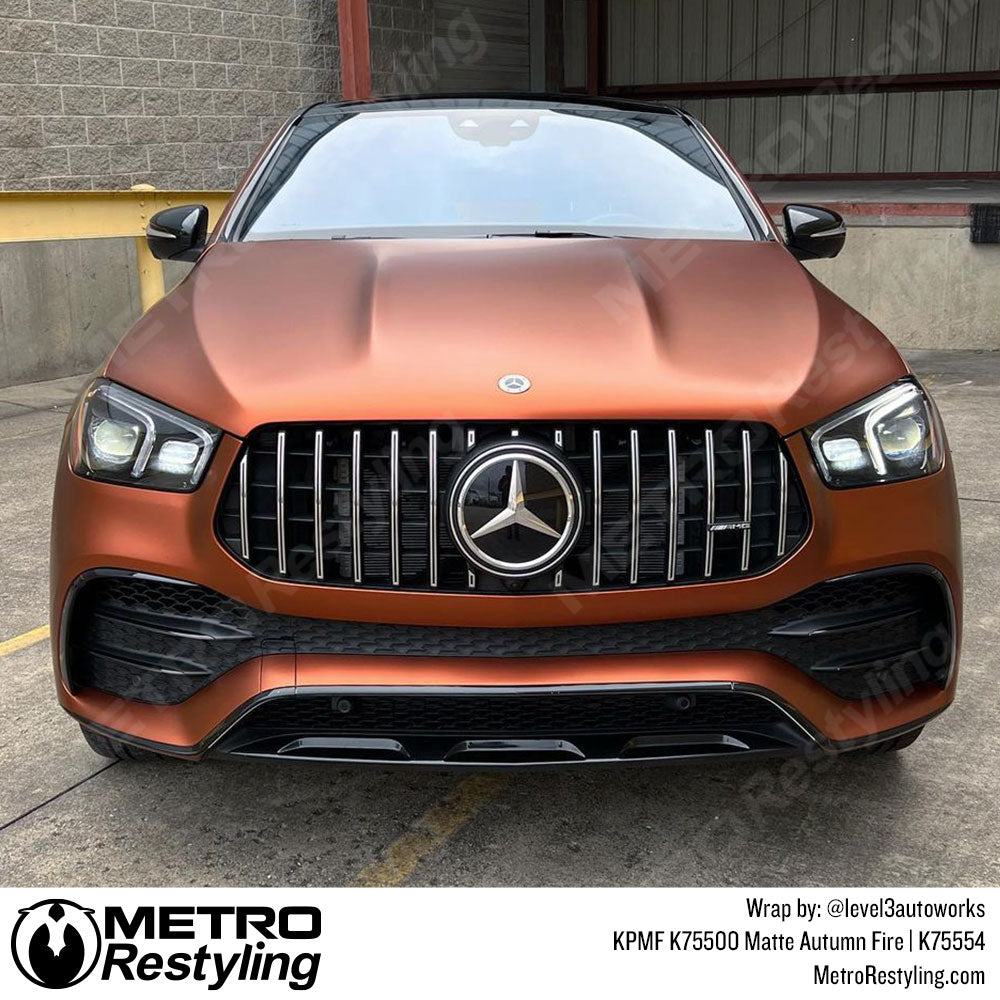 Matte Autumn Fire - KPMF | Metro Restyling