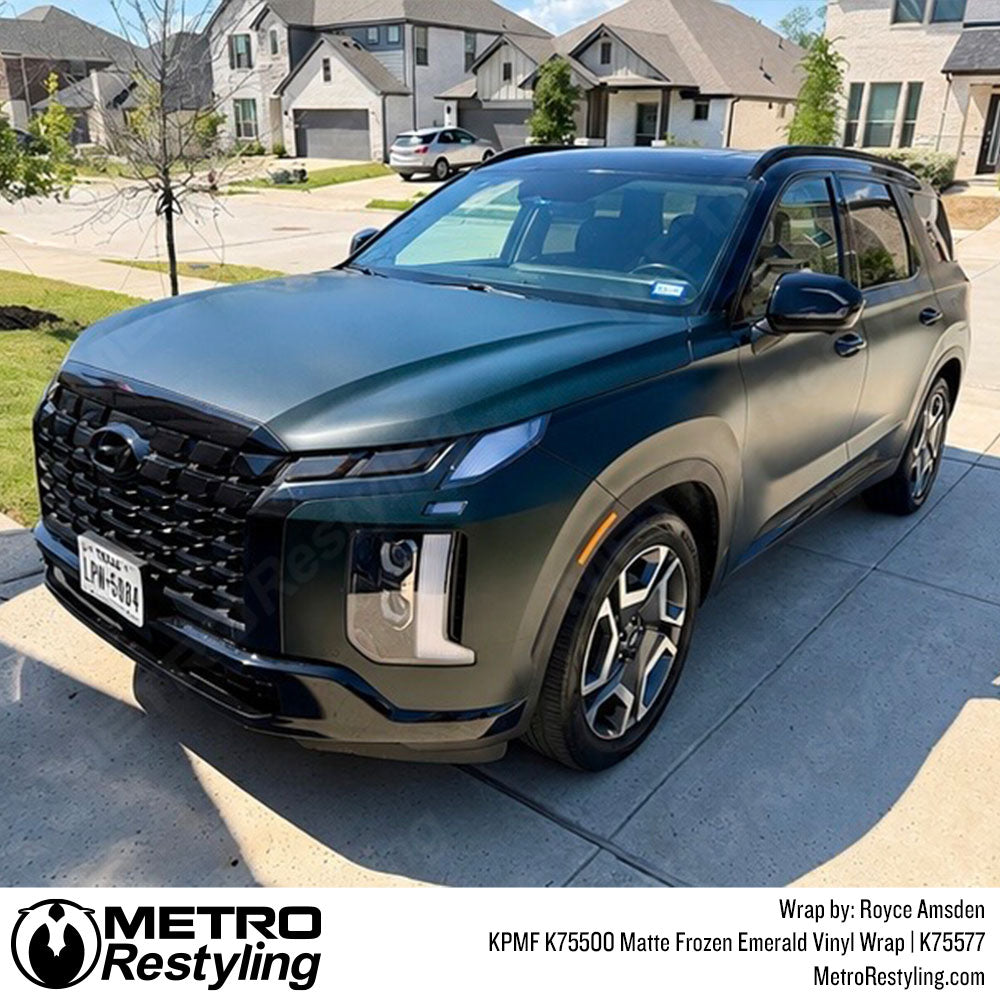 KPMF K75500 Matte Frozen Emerald Vinyl Wrap | K75577