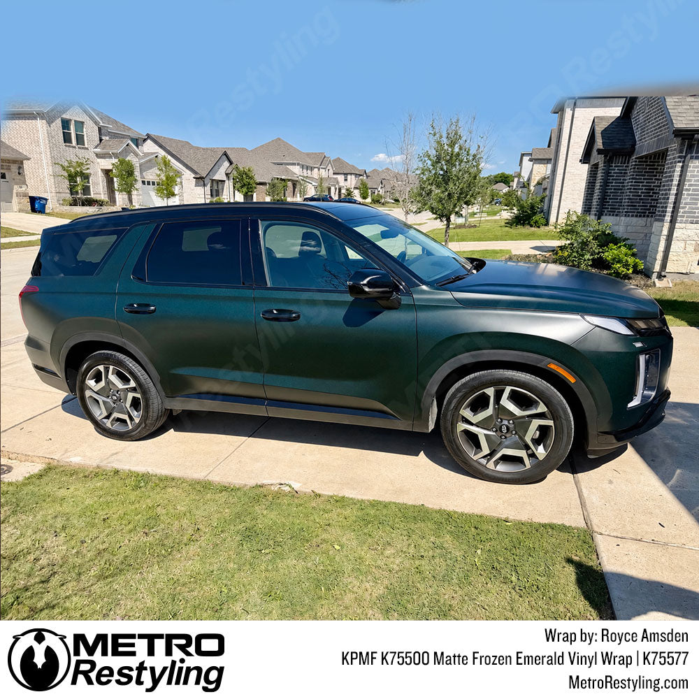 KPMF K75500 Matte Frozen Emerald Vinyl Wrap | K75577