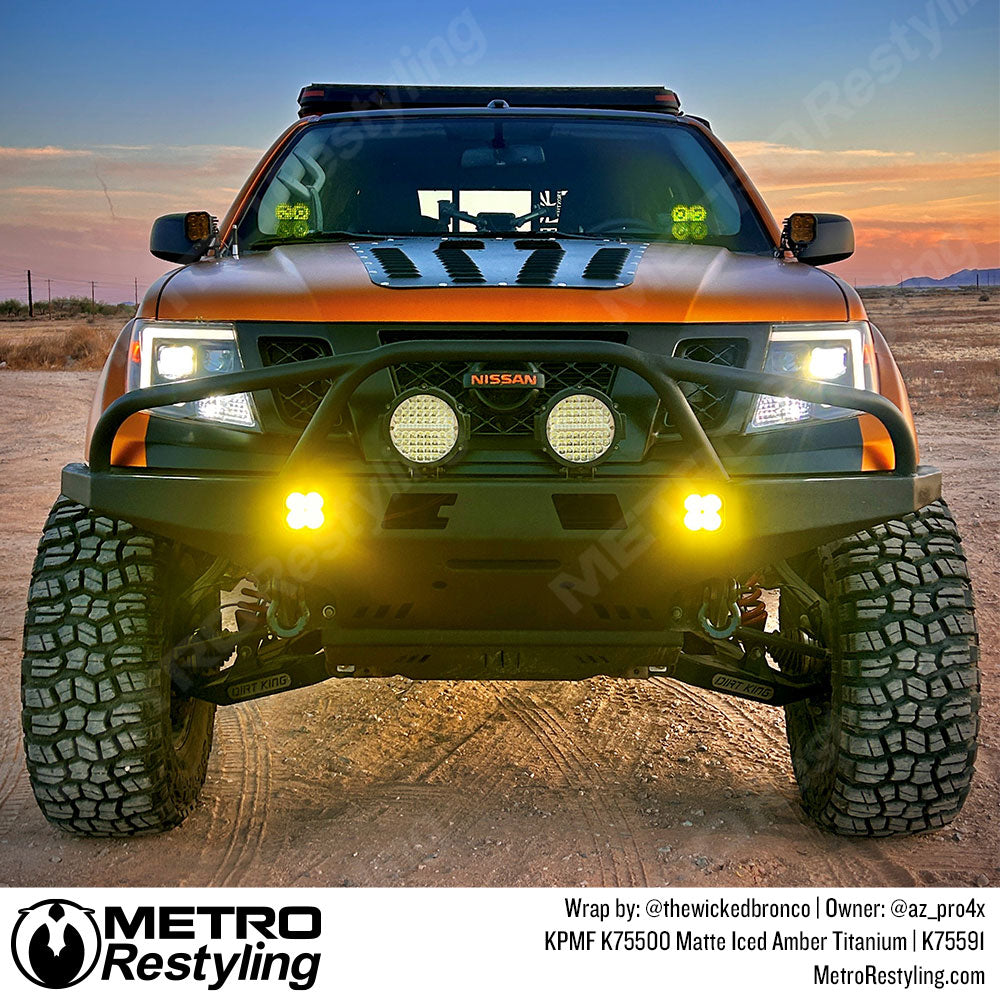 Matte Iced Amber Titanium - KPMF | Metro Restyling