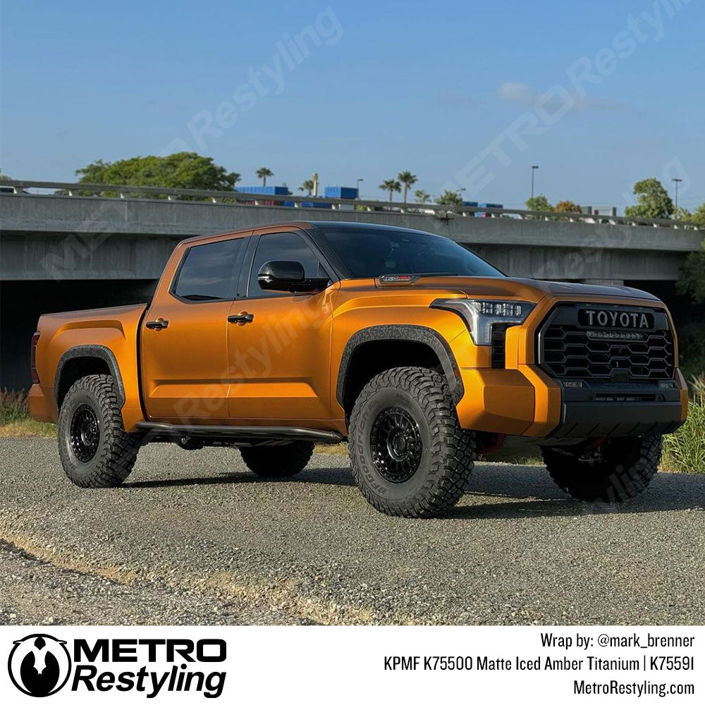 Orange Truck Wrap