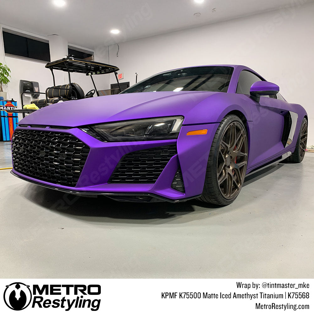 KPMF Matte purple amethyst wrap