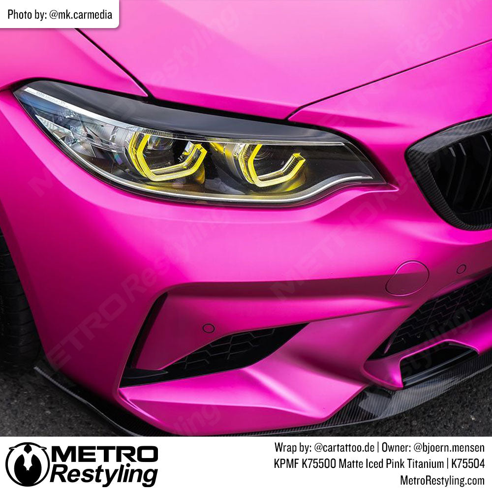 Matte Iced Pink Titanium - KPMF | Metro Restyling