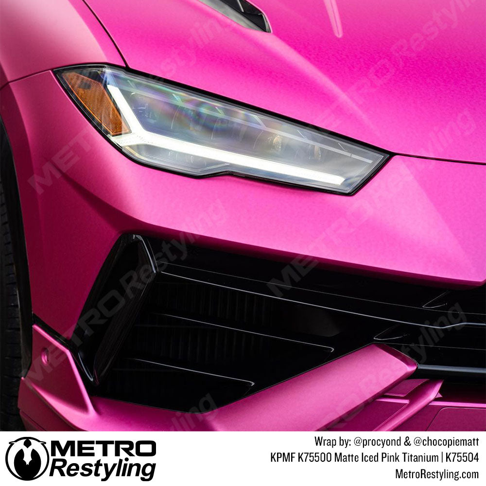 Matte Iced Pink Titanium - KPMF | Metro Restyling