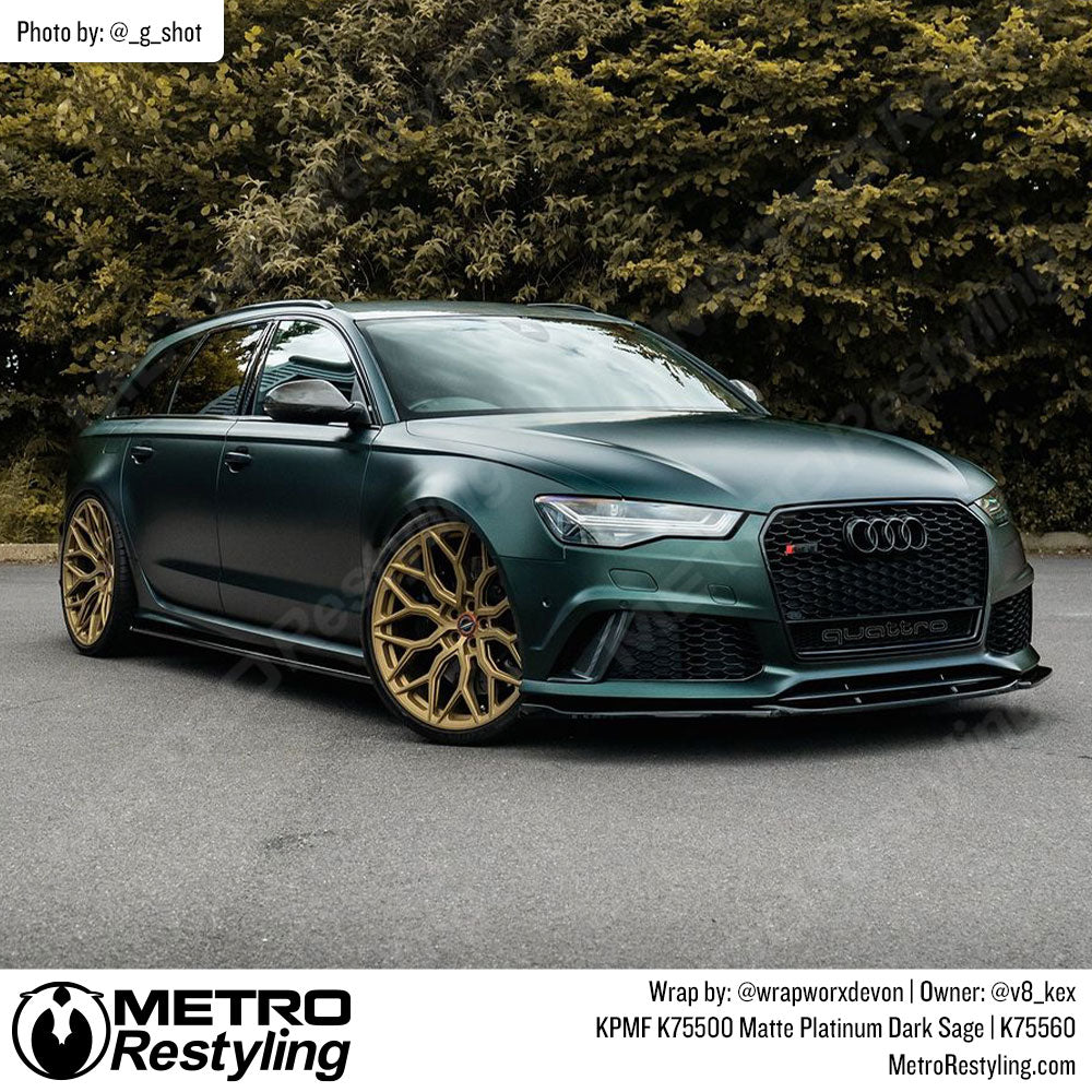 Matte Platinum Dark Sage - KPMF | Metro Restyling