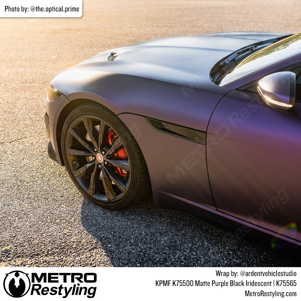 purple black jaguar wrap