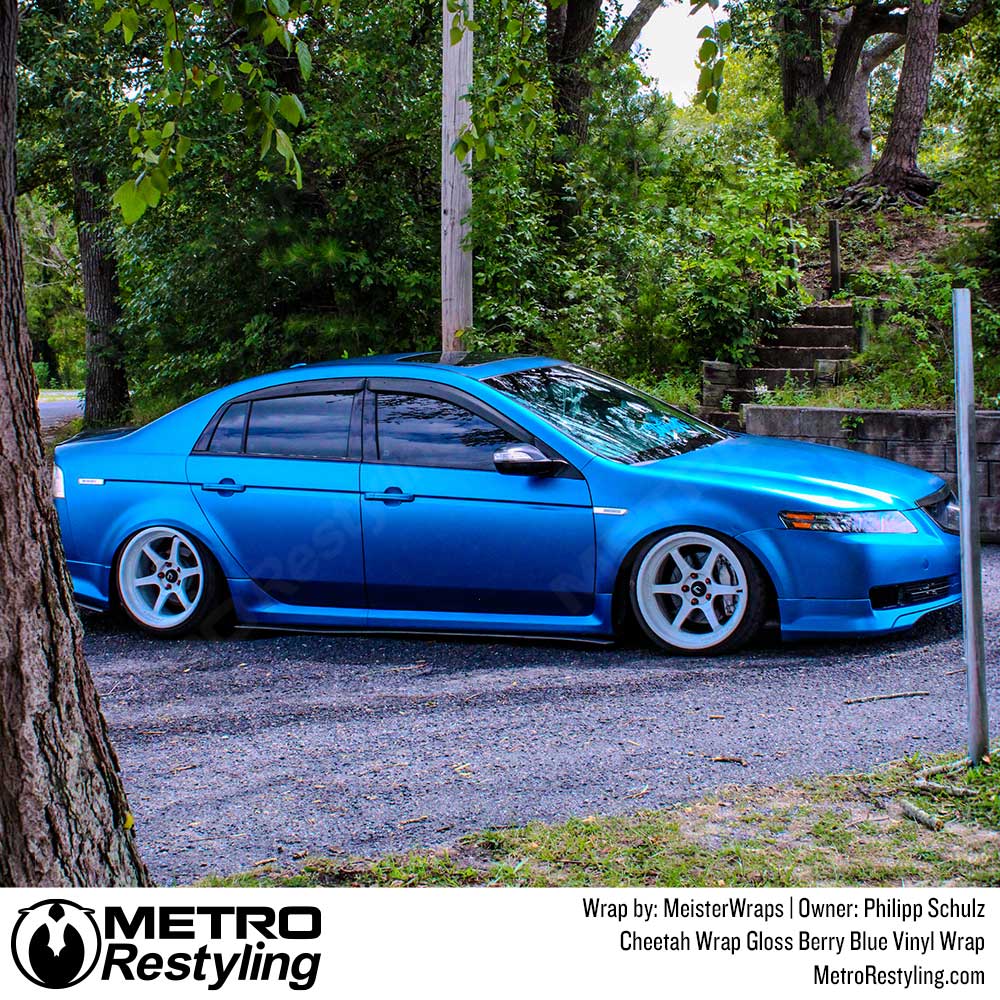 KPMF K75500 Matte Tempest Blue Vinyl Wrap | K75513