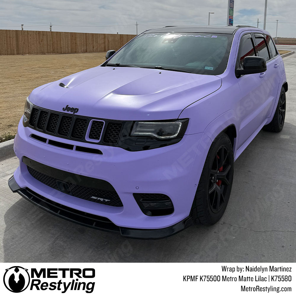 Matte Lilac Vinyl Wrap - KPMF | Metro Restyling