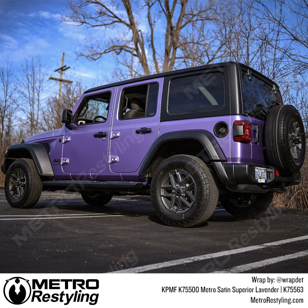 Lavender Jeep Wrap