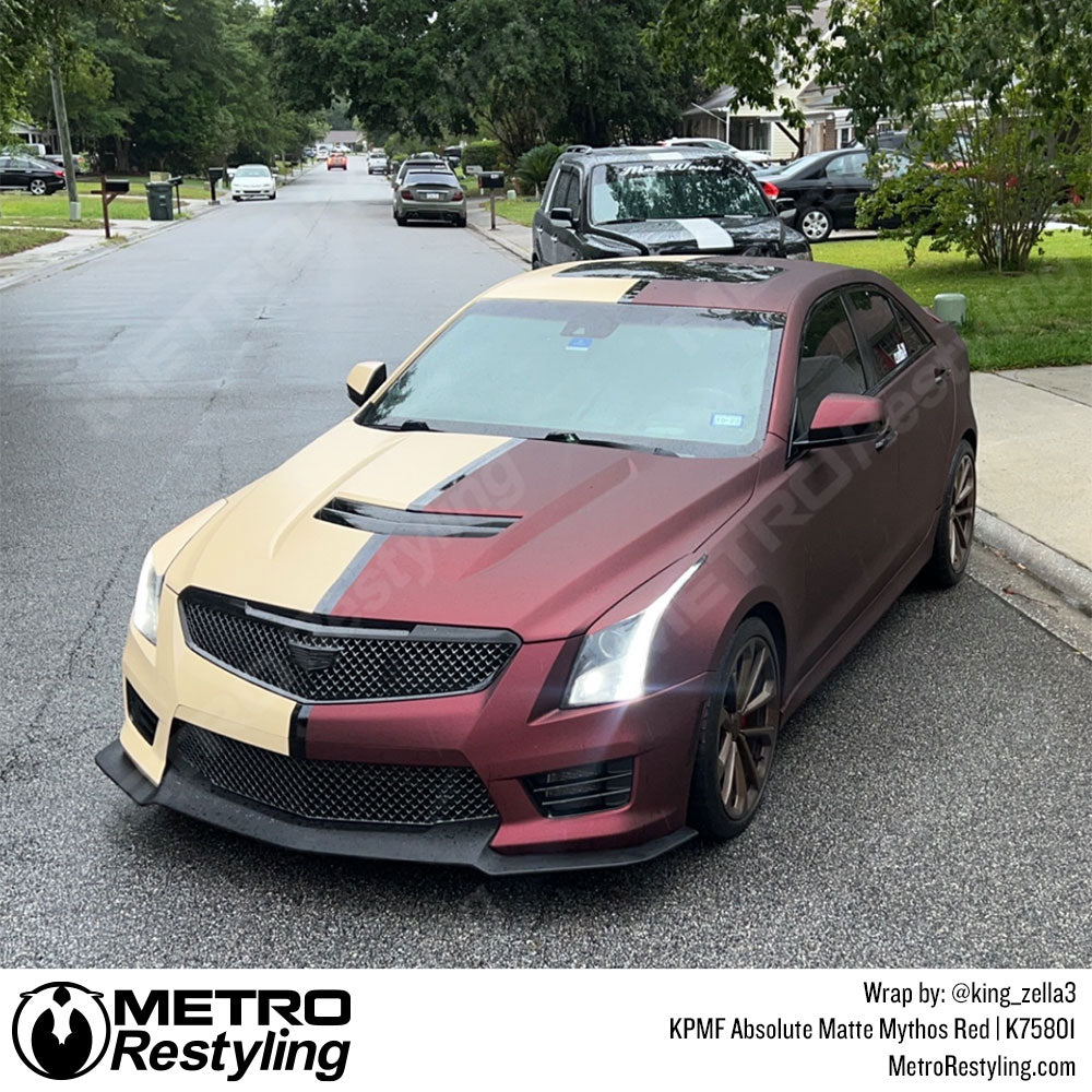 Absolute Matte Mythos Red - KPMF | Metro Restyling