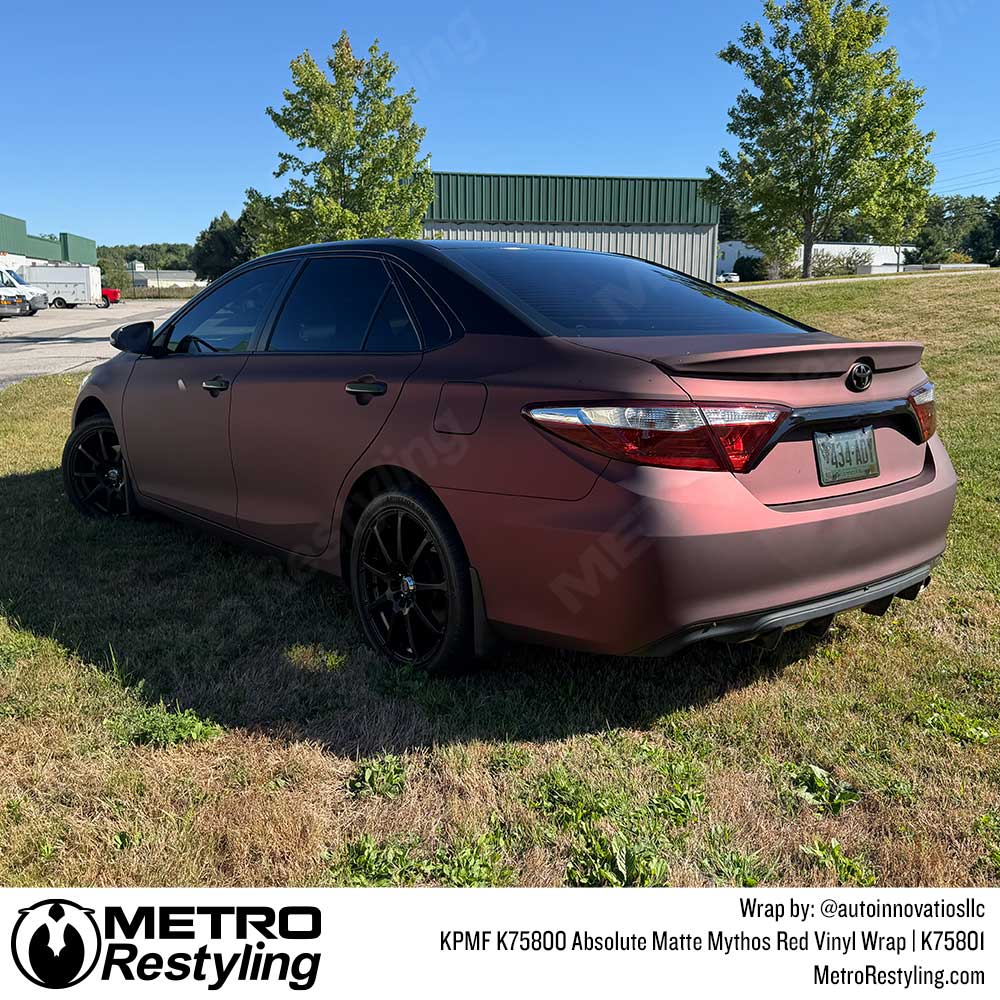 レッドマッド Absolute Matte Mythos Red - KPMF | Metro Restyling