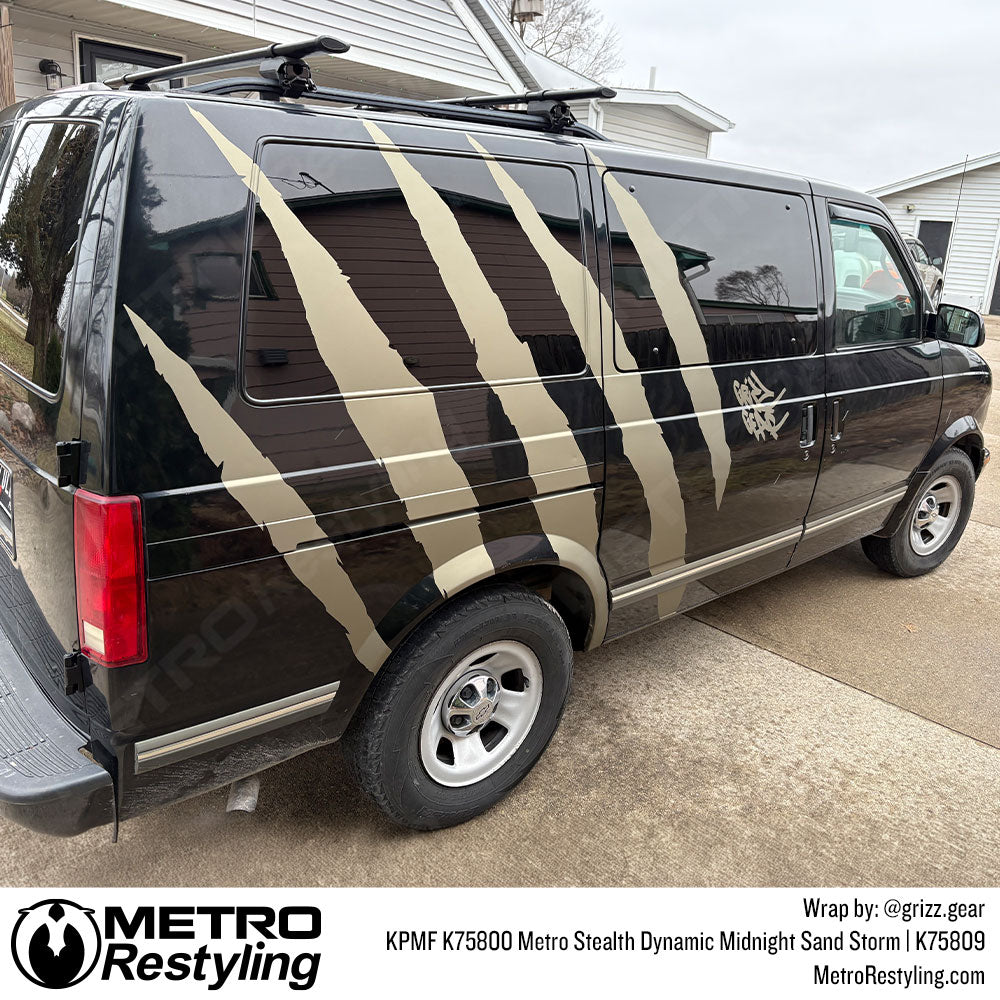 tan vinyl van accents