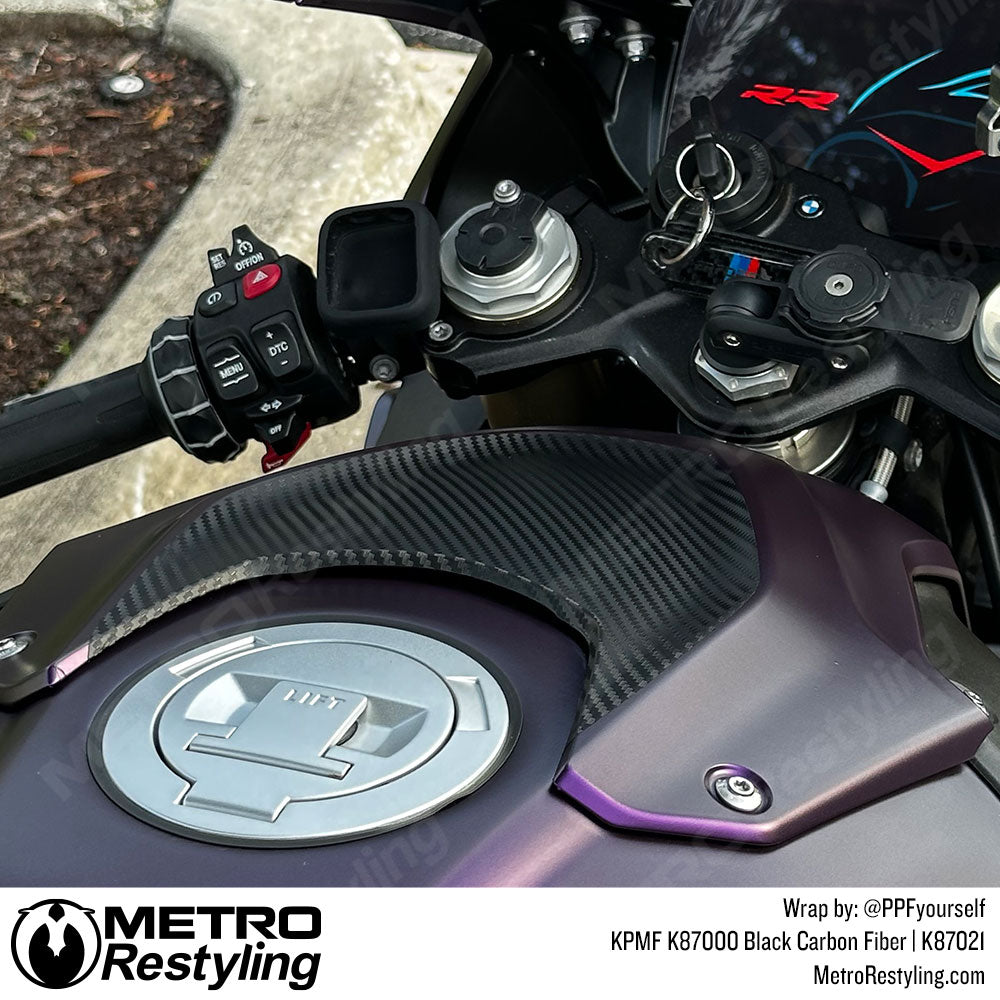 carbon fiber motorcycle accents