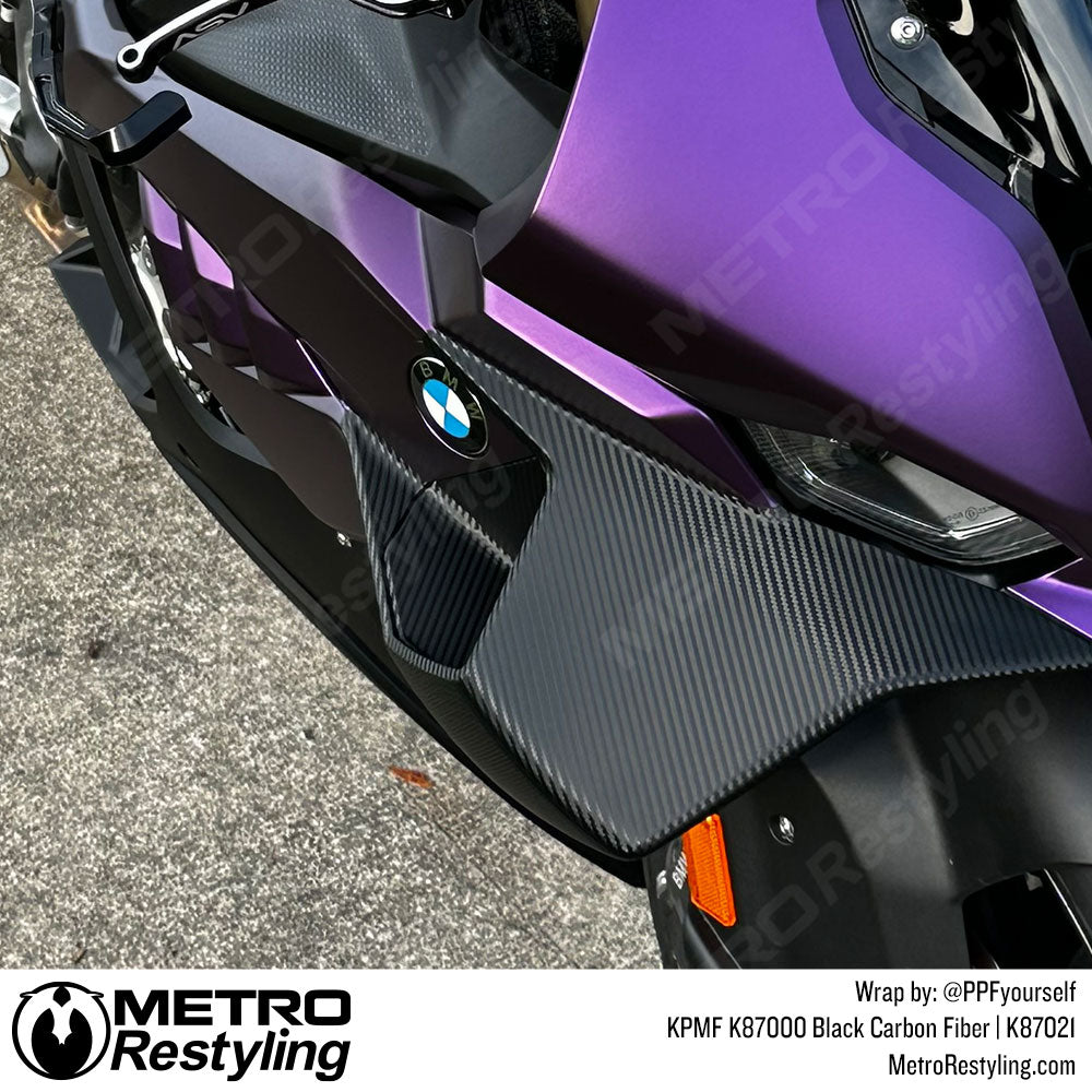 carbon fiber motorcycle wrap